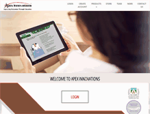 Tablet Screenshot of apexwebtest.com